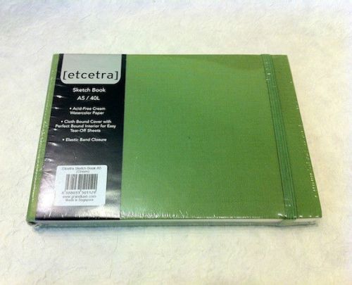 Etcetra Sketch Book - Green Cover