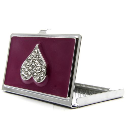 Stainless steel id credit card case wallet money holder new for sale