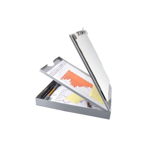 New saunders aluminum double storage clipboard portable desktop 00245 for sale
