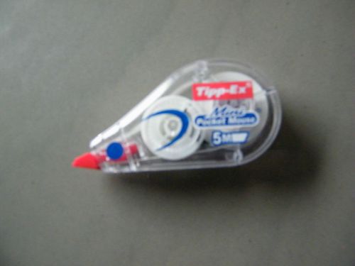 Neu tipp ex mini pocket mouse 5m x 5 mm korrekturroller weiss for sale