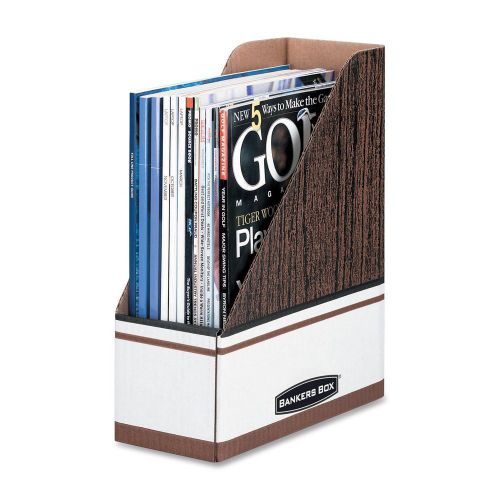 NEW Bankers Box Magazine File Holders, Letter, 12 Pack (07223)