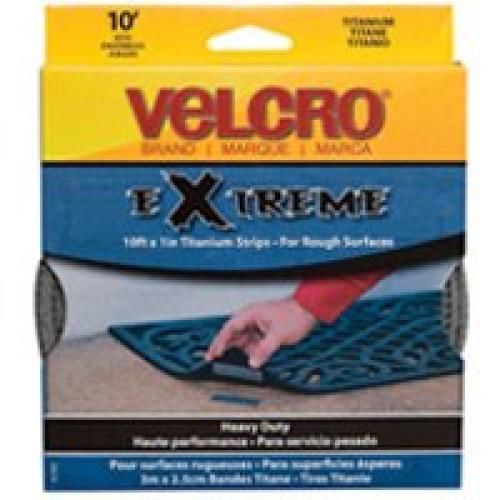 Velcro brand 10 ft. x 1 in. extreme titanium tape-91365 for sale