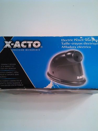 SALE! NEW X-ACTO Mighty Mite Electric Pencil Sharpener Black