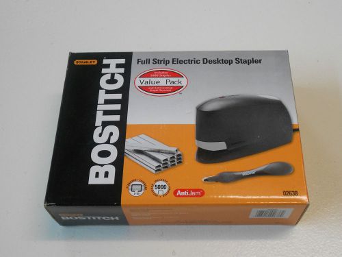 Bostitch Stanley Full Strip Electric Desktop Stapler Value Pack No. 02638 NEW