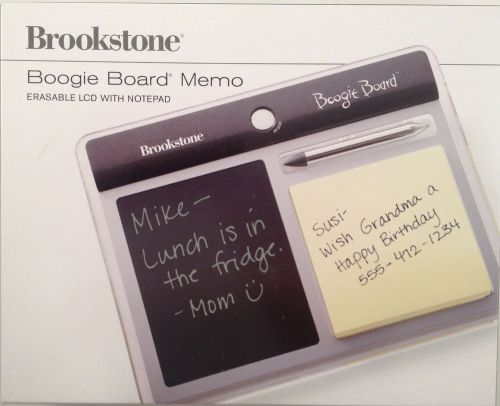 New brookstone boogie board memo for sale