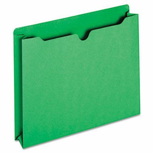 Globe-weis File Jacket, 2&#034;  Expansion, Letter, Green, 50 per Box (GLWB3043DTGRE)