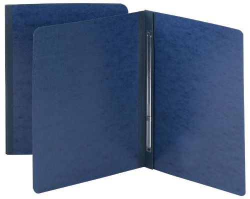 Quill pressboard report cover 3&#034; capacity, letter size, dark blue, 25 per box for sale