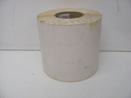 ASL KP122433 WHITE LABELS ALMOST FULL ROLL OF 500 6.125&#034; X 7&#034; NOS!!!