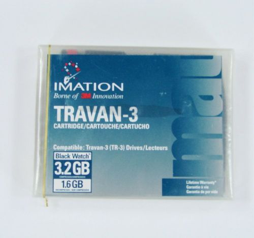 3M Imation TRAVAN-3 Tape Minicartridge Black Watch Cartridge 3.2 GB Lot of 4