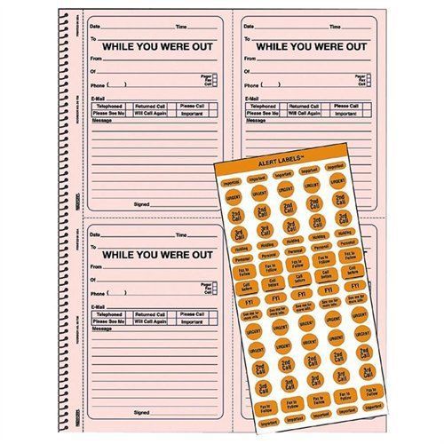 Rediform while you where out message book - 200 sheet[s] - wire bound - (50736) for sale