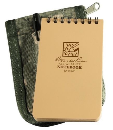 Rite in the Rain 935A-Kit All-Weather Universal Notebook Kit, Green/ACU, 3&#034; x 5&#034;