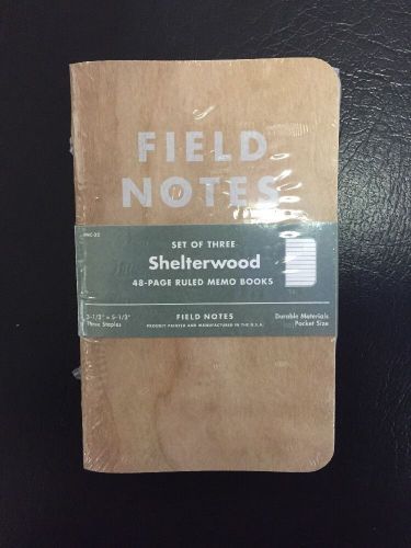 Field Notes Brand Shelterwood Spring 2014 Colors Edition - SOLD OUT