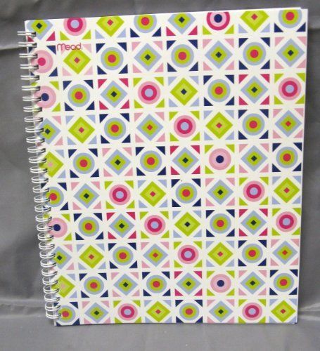 Mead Five Star Single Subject Notebook, 80 College Rule Sheets