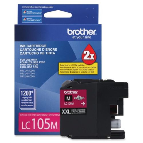 BROTHER INT L (SUPPLIES) LC105M  HIGH YIELD MAGENTA FOR