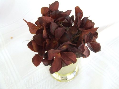 Flower Pen Bouquet - Brown Hydrangea