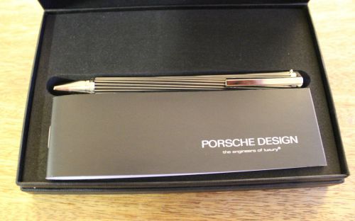 New porsche design faber-castell inspired p3130 mikado silver ballpoint pen for sale