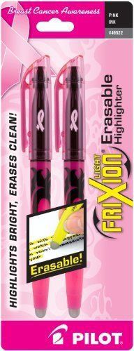 Frixion Light Erasable Highlighter - Pink Ink - 2 / Pack (PIL46522)