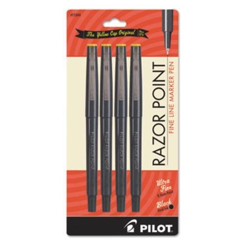 Pilot Razor Point Fine Line Marker Pens - Ultra Fine Marker Point Type - (11044)