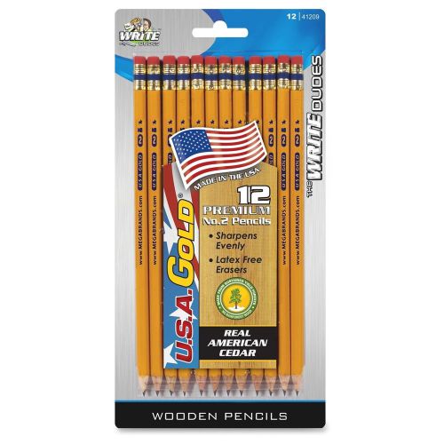 The Write Dudes Premium No. 2 Wooden Barrel Pencils - #2, Hb Pencil (bdu41209)