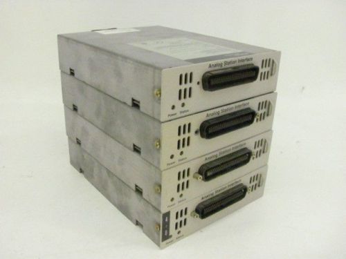 Lot of 4  nortel bcm 400 &amp; 450 8 analog station media bay module asm8 nt5b16aaae for sale