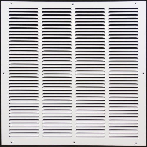 20w&#034; x 20h&#034; return grille - hvac dcut cover - easy air flow - flat stamped face for sale