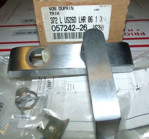 Von Duprin Trim 372-L-US26D-LHR-06 626 Satin Chrome Stainless Steel 372L 33 35