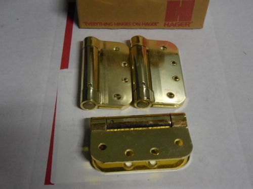 HAGER - Brass Hinge 1252 4x4 US3 08106  (3/BOX)