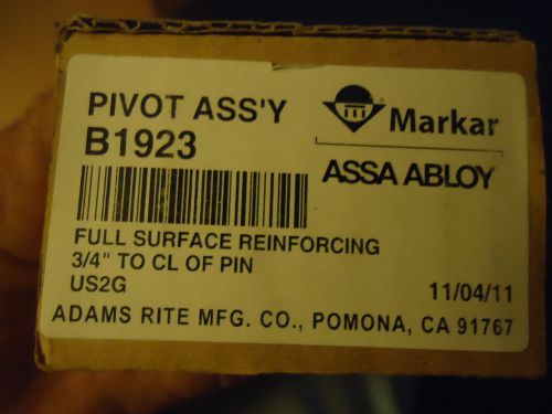 4 Markar pivot assembly no. B1923