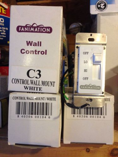 Fanimation Wall Control C3 White