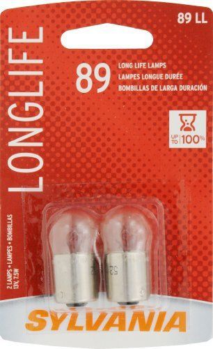 Sylvania 89 ll long life miniature lamp  (pack of 2) for sale