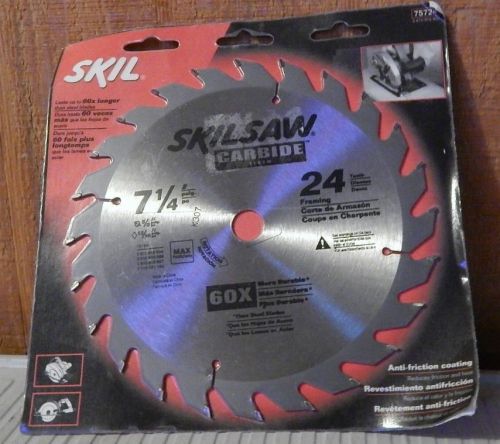 Skilsaw 7-1/4&#034; x 24 Tooth 60X More Durable #  75724