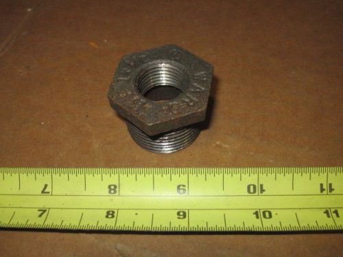 1 WARD BLACK PIPE 1&#034; X 1/2&#034; PIPE REDUCER USED