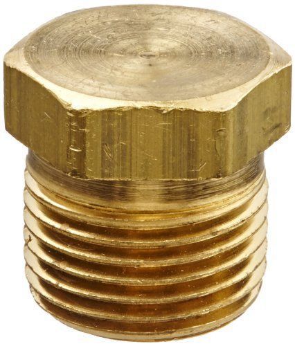 Eaton weatherhead 3152x6 brass ca360 fitting  hex head plug  3/8&#034; npt male for sale