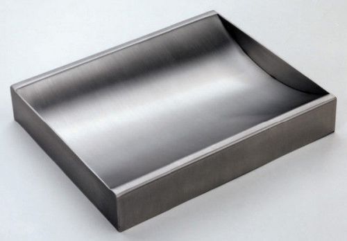Stainless Steel Countertop Deal Tray, Brushed Finish, 12&#034; (w) x 10&#034; (d)