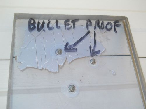 Acrylic Bullet Proof Glass Panel