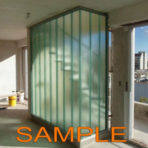 ?new? pilkington profilit translucent linear architectural channel glass panels for sale