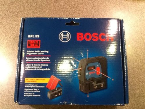 Bosch Glp 5S 5 Point Self- Leveling Alignment Laser