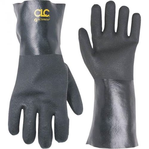 Pvc gloves 12in gauntlef cuff custom leathercraft gloves - rubber / vinyl 2082l for sale