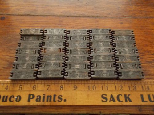Lot of Printers Wickersham 3 Disk Cam Quions