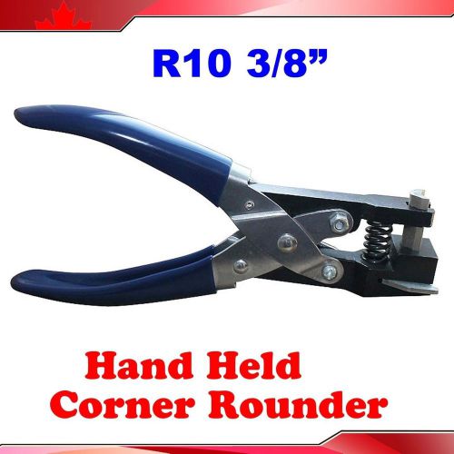 R10 3/8&#034; Corner Rounder all steel Hand Hold business card punch heavy duty