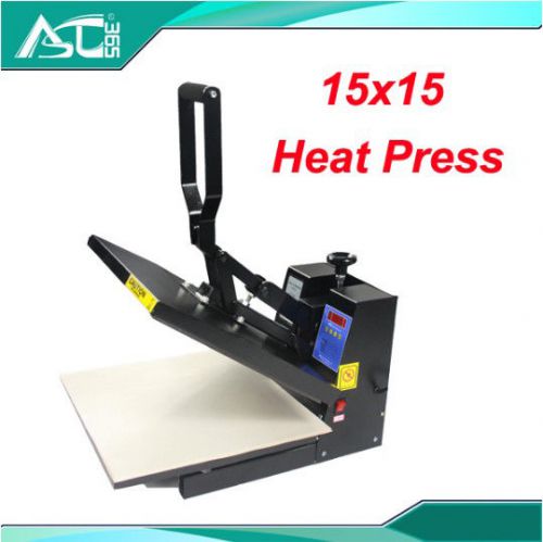 15x15 Digital Heat Press Sublimation INK Transfer Machine Printing T-shirt