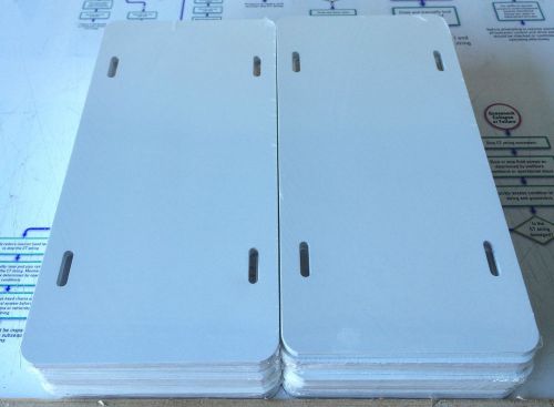 .025 Dye Sublimation Aluminum Auto License Plate Blanks Lot of 20