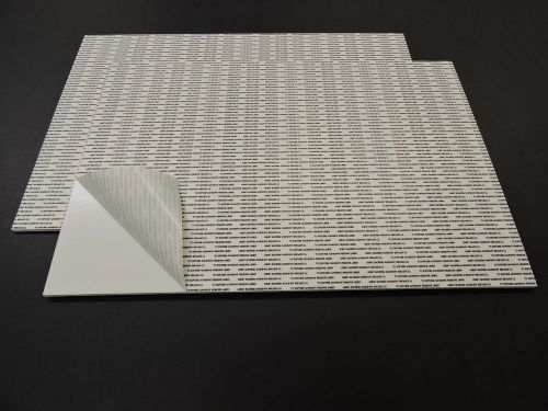 Self-stick foam board - white permanent adhesive 11&#034;x17&#034; (10) for sale
