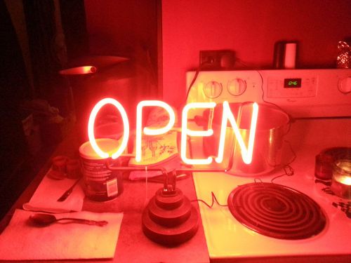 Ktec NEON OPEN SIGN WORKS GREAT!!!