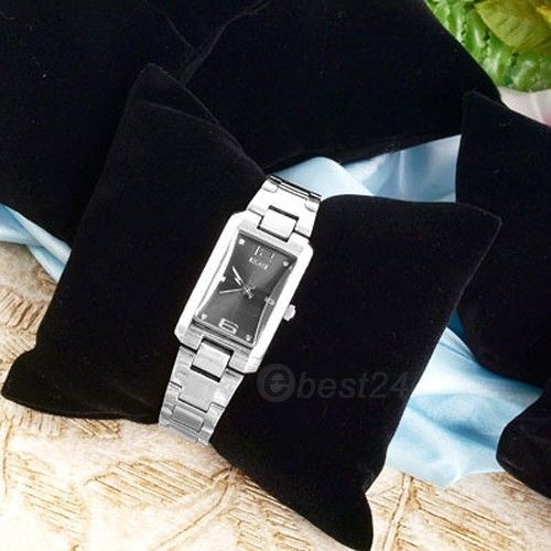 5 x Black Velvet Jewelry Bracelet Watch Display Pillows