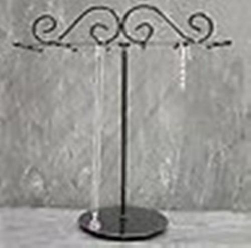 Black Metal Counter Top Necklace Jewelry Display Stand