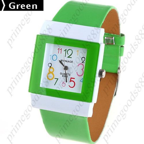 Lovely Women&#039;s Quartz Watch Wrist watch Timepiece Synthetic Leather Strap Green