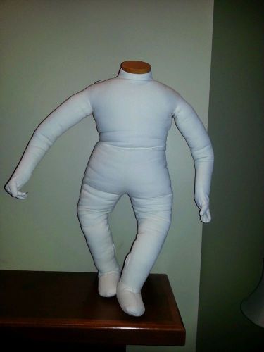21&#034; poseable toddler mannequin made of durable cloth.  commercial grade. for sale