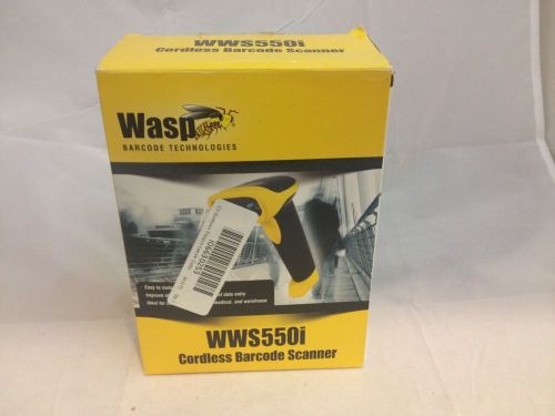 Wasp wws550i freedom cordless bluetooth barcode scanner for sale