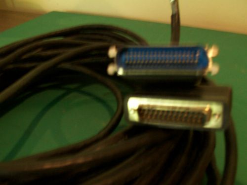 100&#039; Parallel Printer Cable Par Partech PC POS Epson Radiant IBM NCR Ithaca